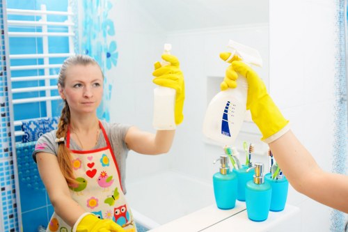 Professional move out cleaning in a Watford home kitchen