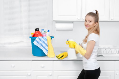 Professional carpet cleaning service in a Watford business premises