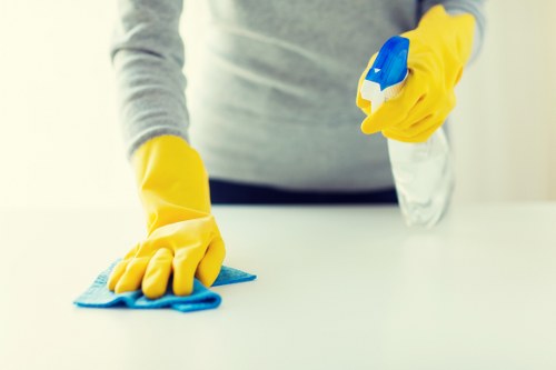 Professional sofa cleaning in a Watford home lounge