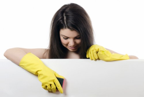Local oven cleaning specialist working in a Watford property