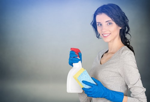 Detailed cleaning of a Watford living room and skirting boards